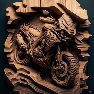 3D мадэль Triumph Tiger Explorer (STL)